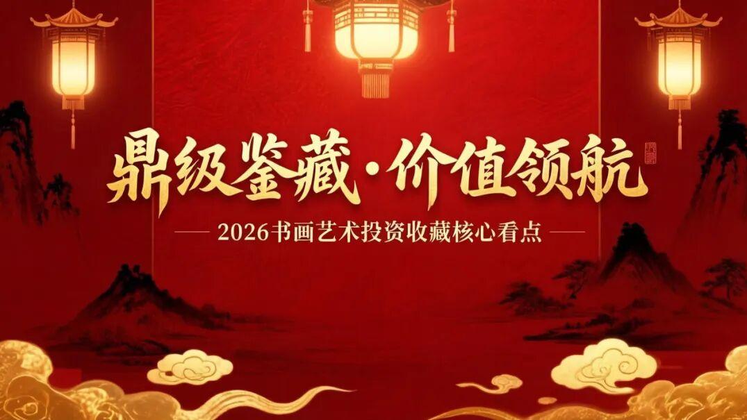 陈良润【鼎级鉴藏·价值领航 】2026书画艺术投资收藏核心看点