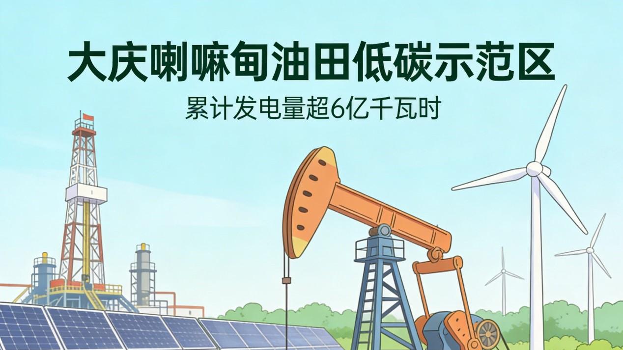 大庆油田靠“捕”风电，一年省出18万吨煤！