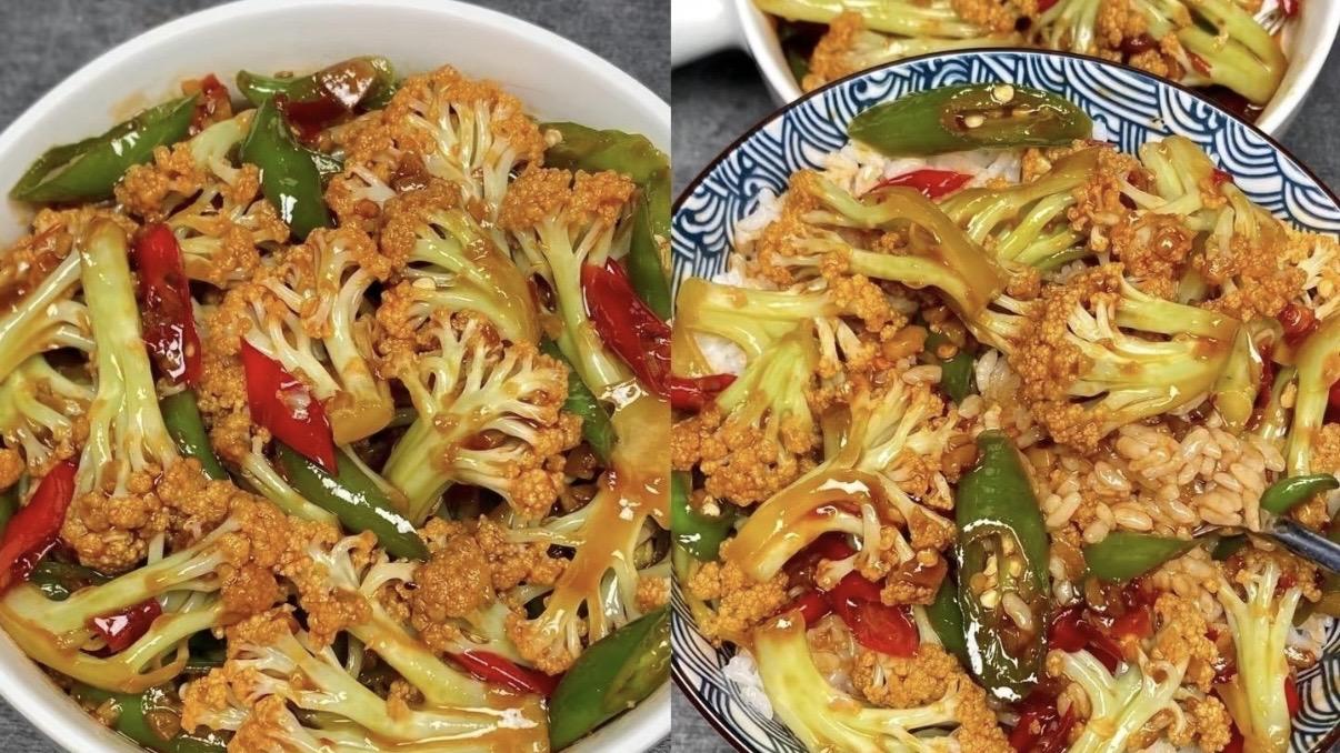 松花菜这样炒，咸鲜微辣一口上瘾