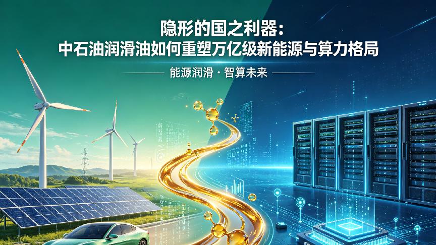 隐形的国之利器：中石油润滑油如何重塑万亿级新能源与算力格局