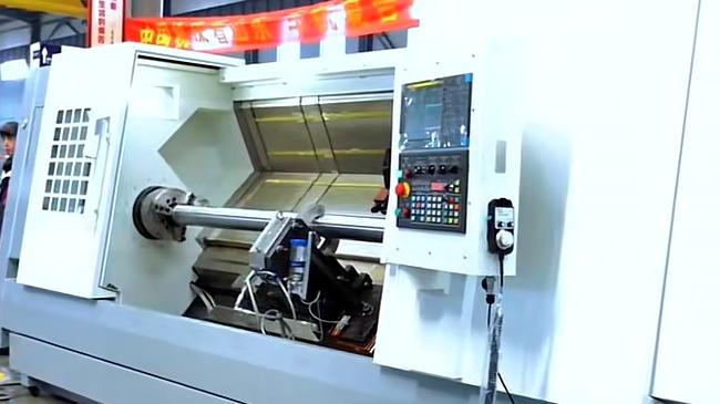 AI 赋能+直Y结构！北一 TCK70Y-3000车铣复合斜车，提质增效利器