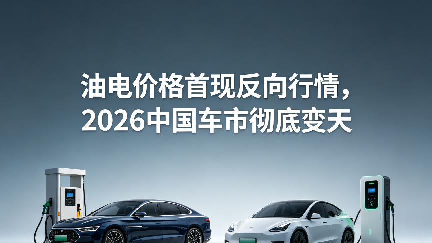 油电价格首现反向行情，2026中国车市彻底变天
