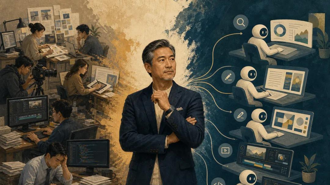 一人公司不是一个人干所有的活，而是学会管理一支AI员工团队