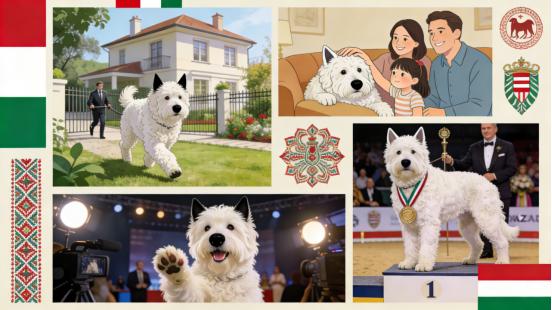 匈牙利牧羊犬：毛发如辫的草原守护者
