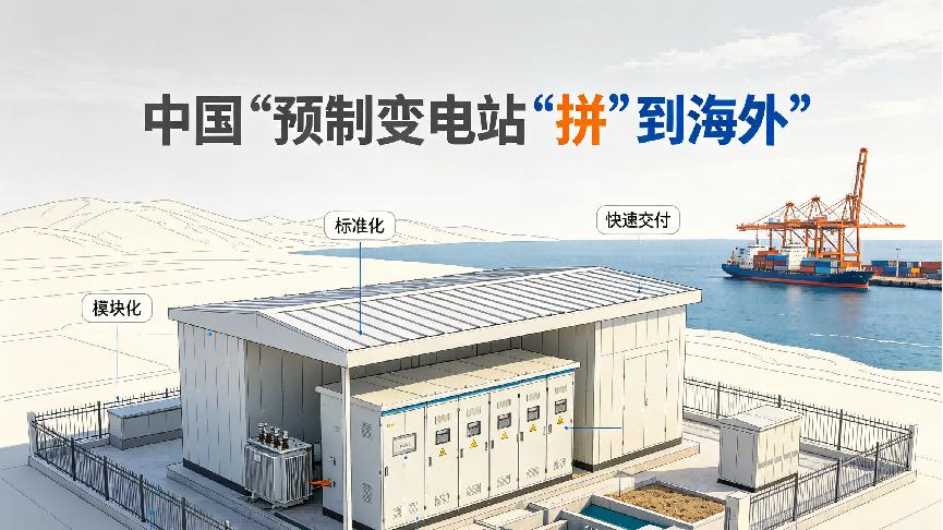 中国“预制变电站”爆单全球，阿曼400千伏只是开始