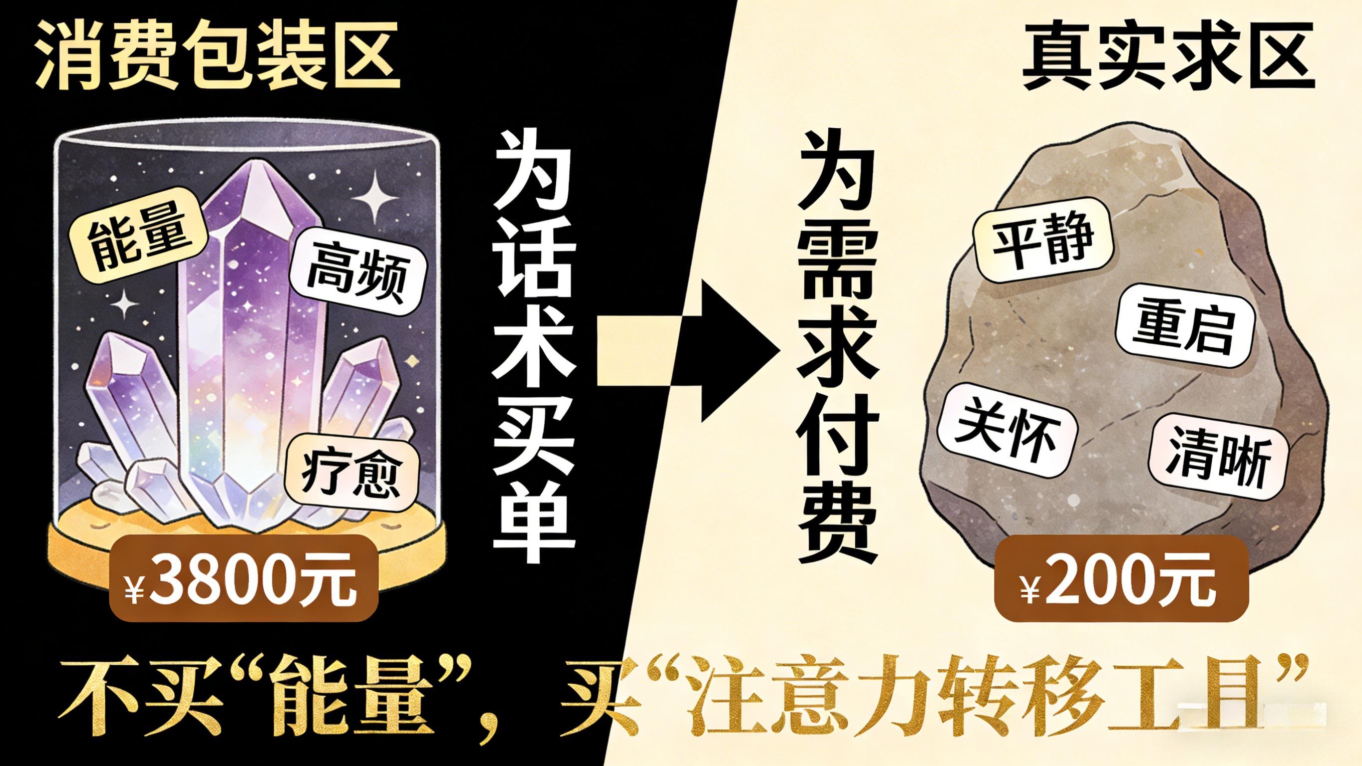 别被“能量”话术坑了！三个问题测出你该买哪种水晶