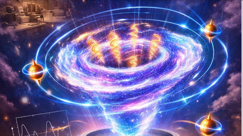 无需搅拌，自发旋转！量子流体中的爱因斯坦–德哈斯效应