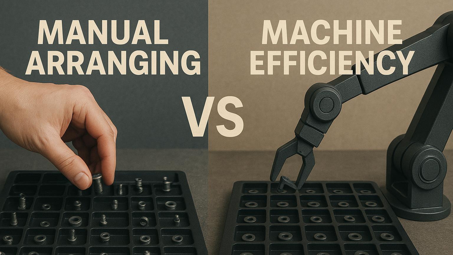 精密制造中的效率革命：从人工排列到物理级精准控制