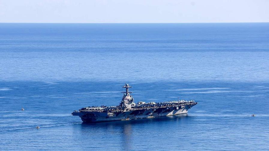 美国最强航母，要去哪里？