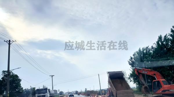 G347国道应城段改扩建工程2025年4月份进展