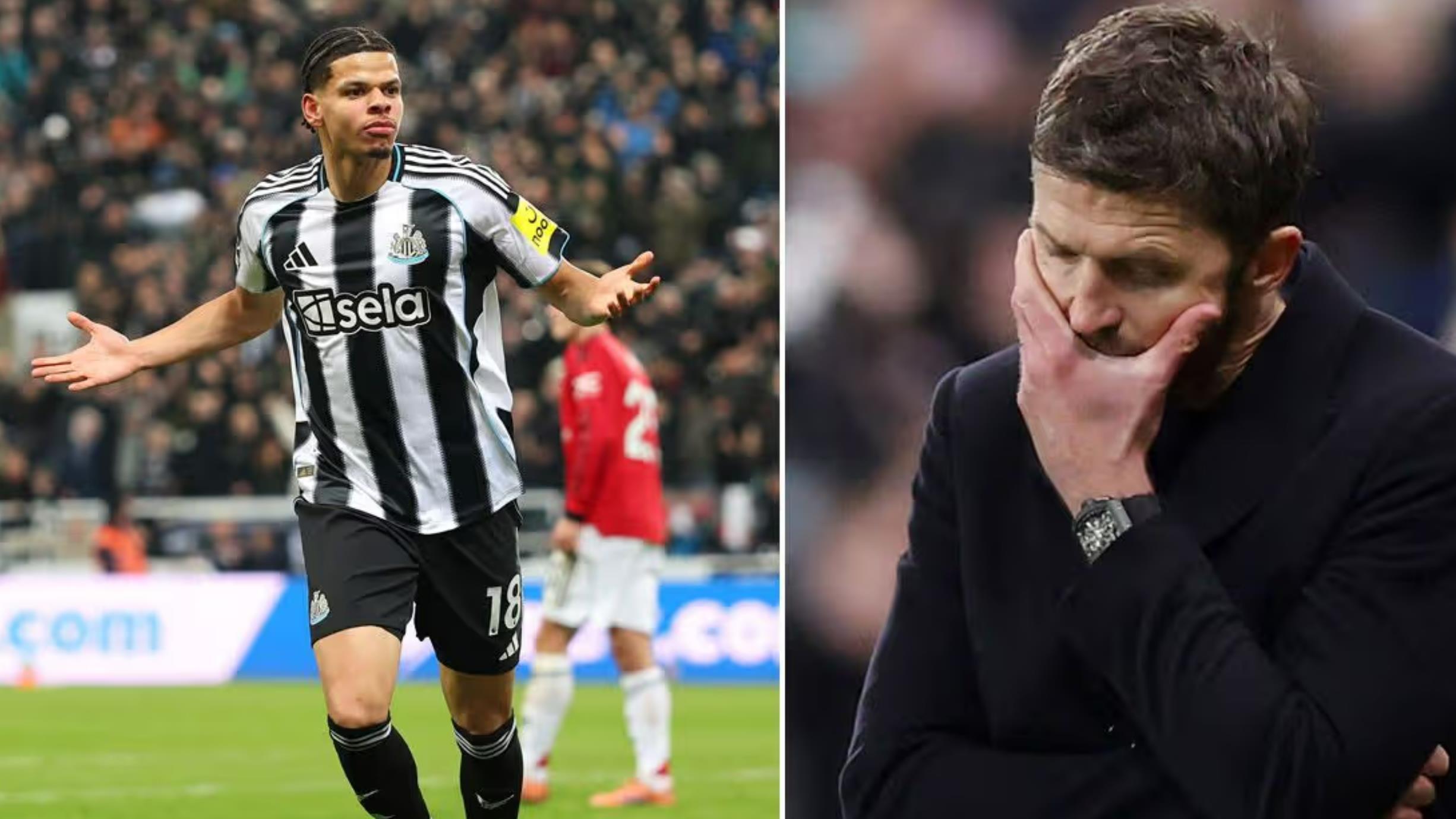 曼联1-2纽卡斯尔联核心结论：中场补强刻不容缓？球迷极度想念谁？