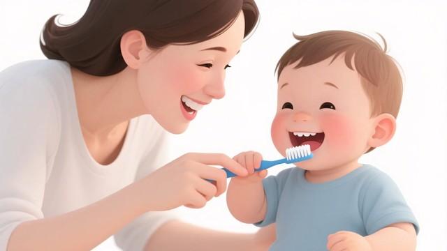 分月龄宝宝口腔清洁攻略：从乳牙萌出前护到萌出后