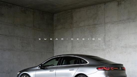 纯电奔驰C级渲染图出炉：回归豪华设计