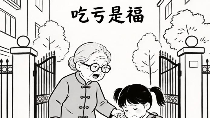 婆婆教我女儿 “吃亏是福”，我给她报了少儿辩论赛