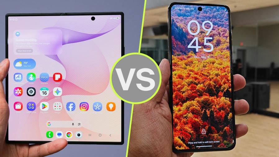 三星Galaxy Z Fold 8 Ultra vs摩托罗拉Razr Ultra：三星在可折叠竞争中