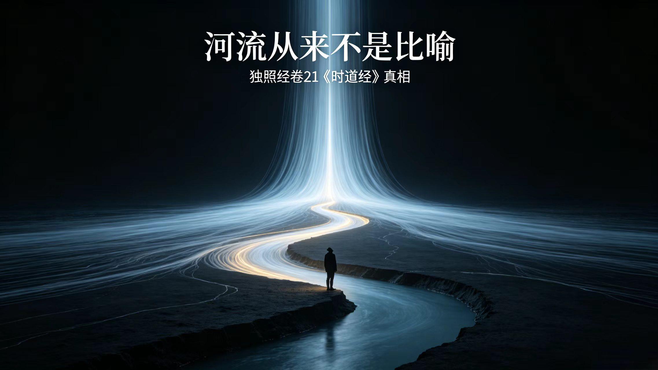 独照经卷21《时道经》真相：“河流”从来不是比喻，是时间本体