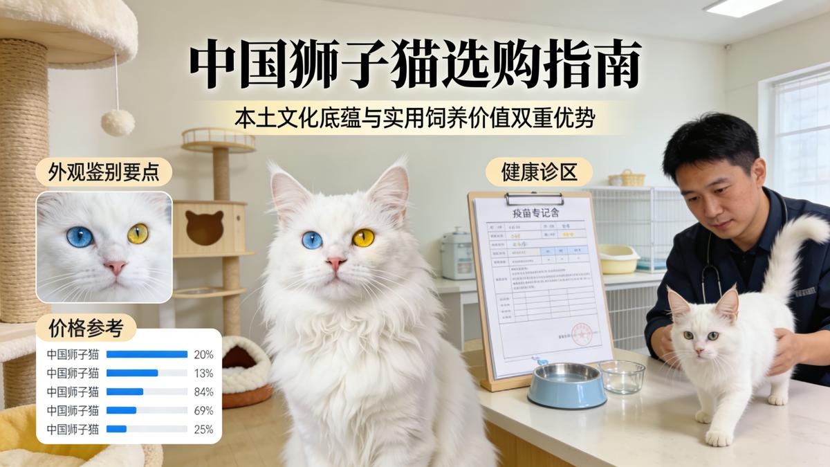 中国狮子猫全解析：运河孕育的长毛灵猫