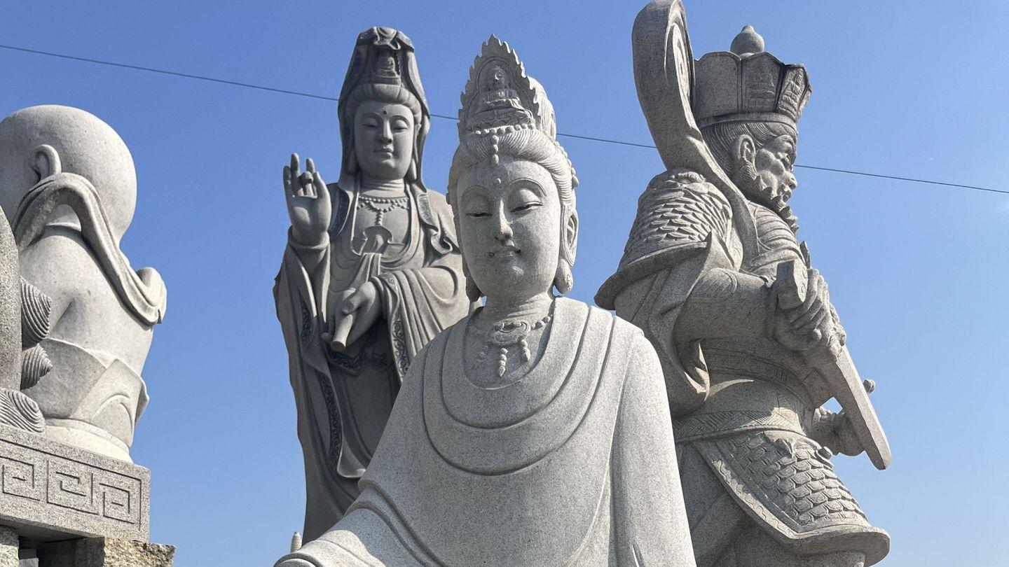 石雕观音自在坐为何比结跏趺坐更常见？