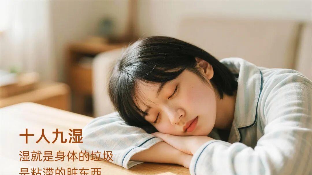 拍打这里，找准身体的排湿口