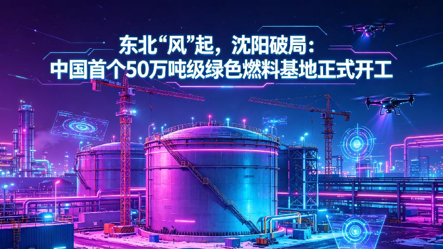 东北“风”起，沈阳破局：我国首个50万吨级绿色燃料基地正式开工