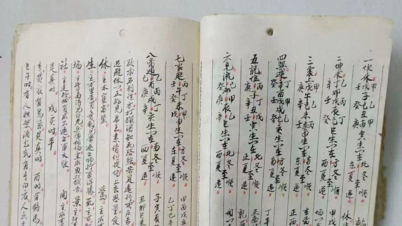 杨公孤传秘现！《杨救贫九星总断》民国三十八年手抄带批注338页堪舆真髓