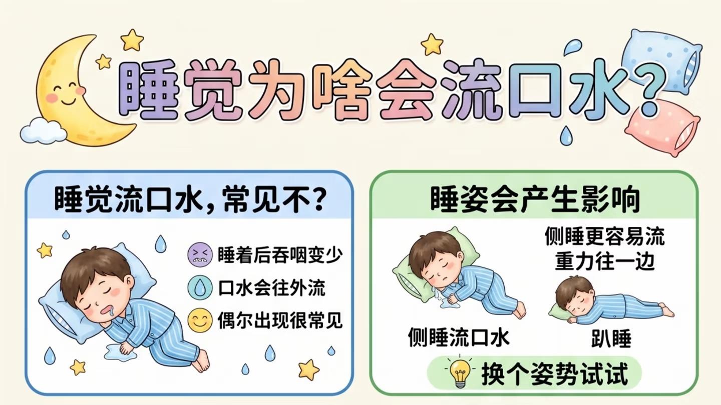 睡觉流口水不是小事？
