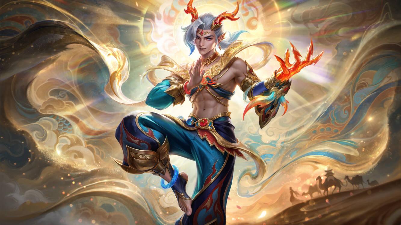 传统文化与现代艺术的灵感碰撞，英雄联盟携手敦煌千年IP传递东方美学