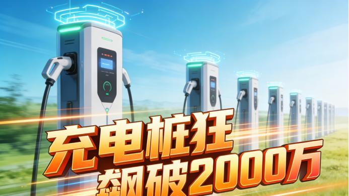 近50%狂飙！充电桩破2000万关口，但行业已悄悄“卷”向新战场