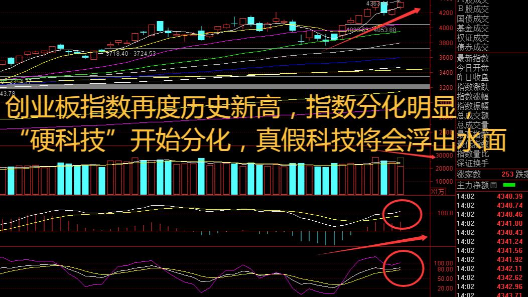 主力护盘拉升指数！科创50创新高，是“卖铲人”，还是“卖惨人”
