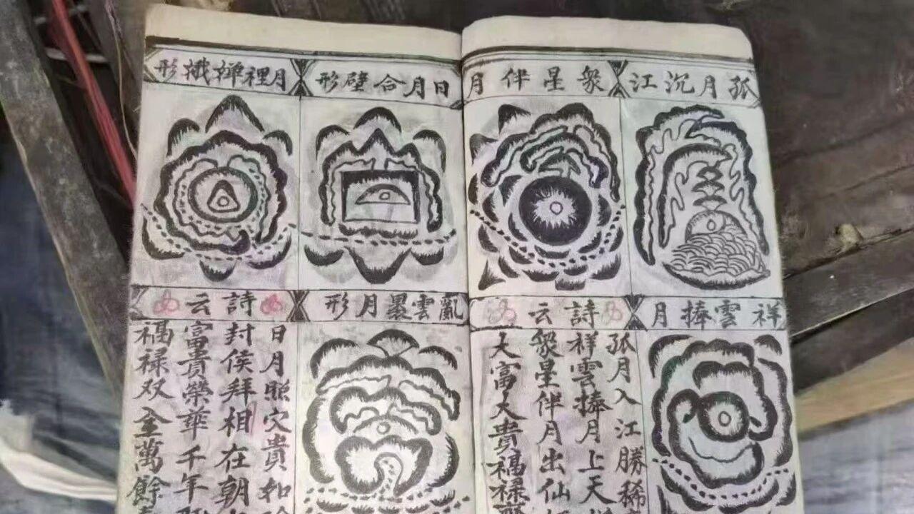 形法风水珍本｜《喝形图像》：山川取象与寻龙点穴辅助指南