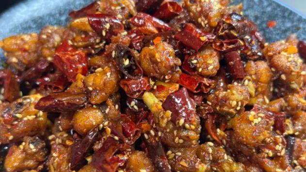 少油版家常辣子鸡，不用下馆子也能复刻山城味