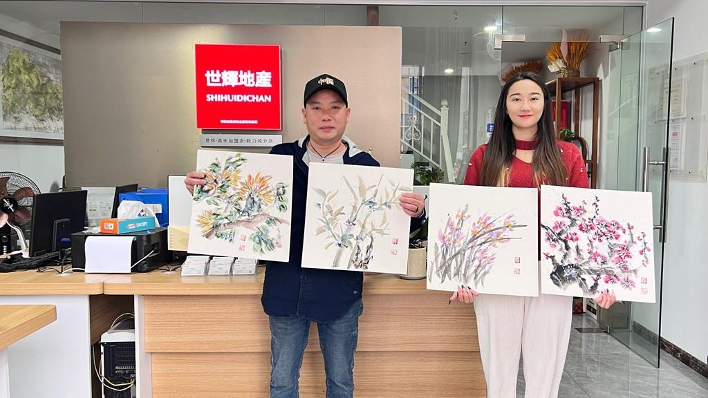 钟馗画家杨汉武作品被广泛收藏