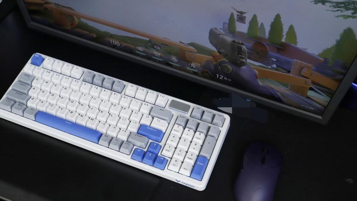 双 8K 性能核心！雷柏VT9 MAX+V700DIY-98长续航版最强续航无线键鼠套装，承包全场景