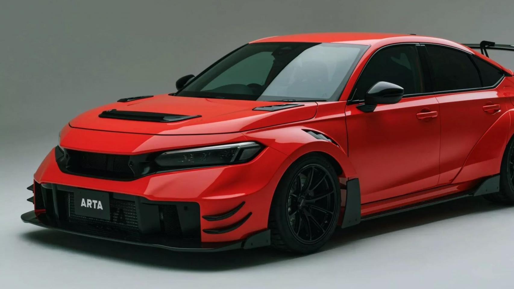 ARTA GT套件上身，本田思域Type R化身合法上路的赛道战车