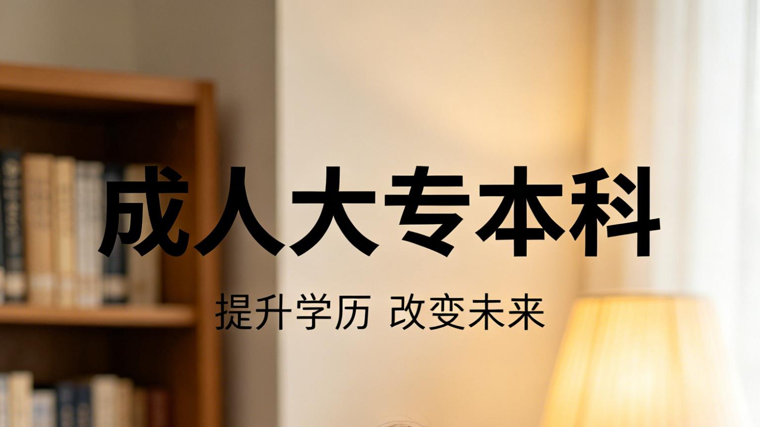 紧急倒计时！成人大专本科报名，错过再等一年！