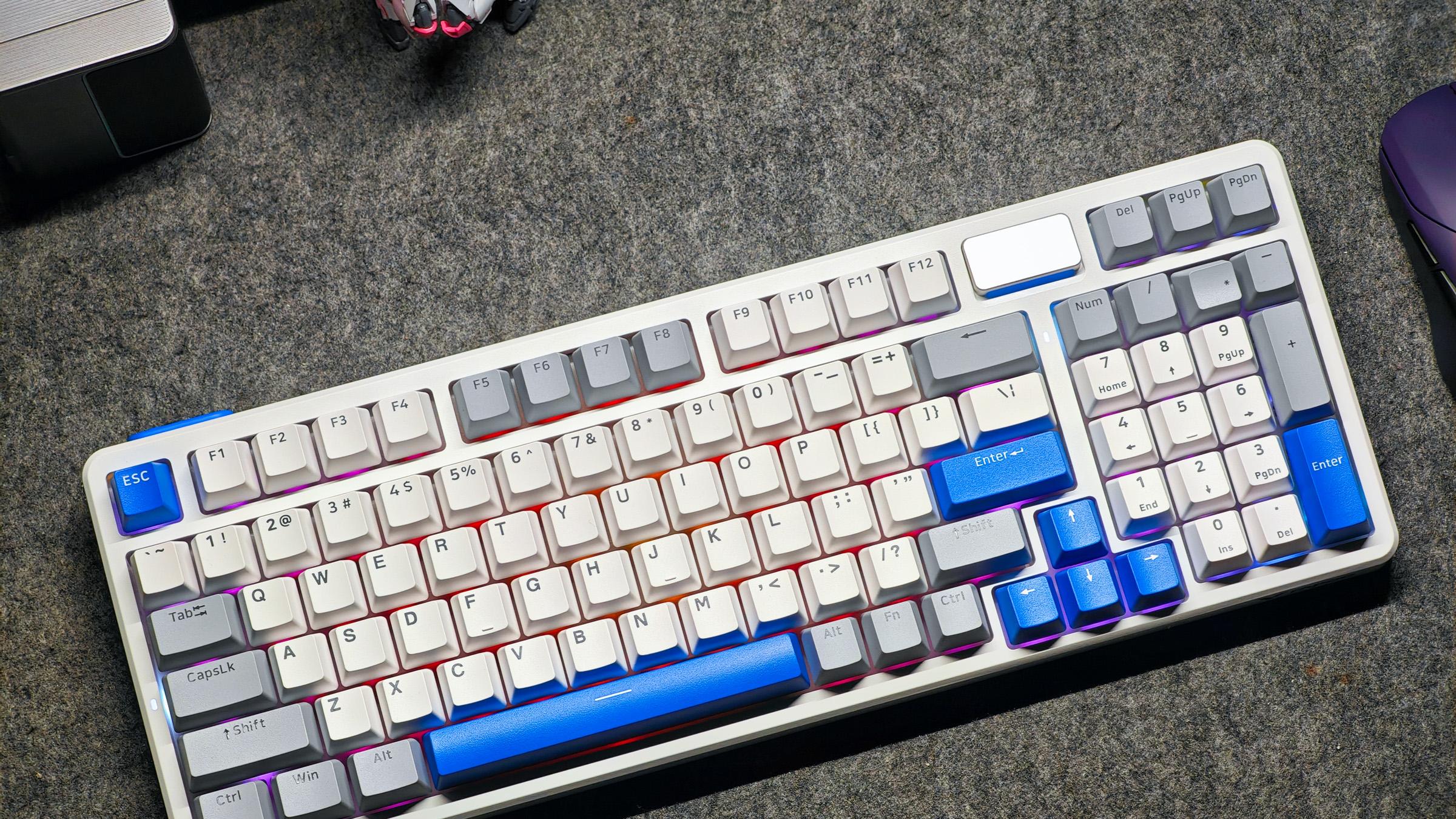 超能最强续航无线键鼠搭档：雷柏VT9 MAX +V700DIY-98长续航版真香