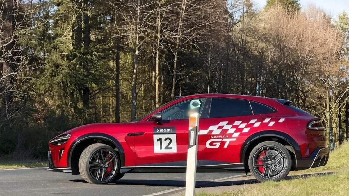 小米YU7 GT要来了，造型运动，马力破千匹，实车就长这样了？