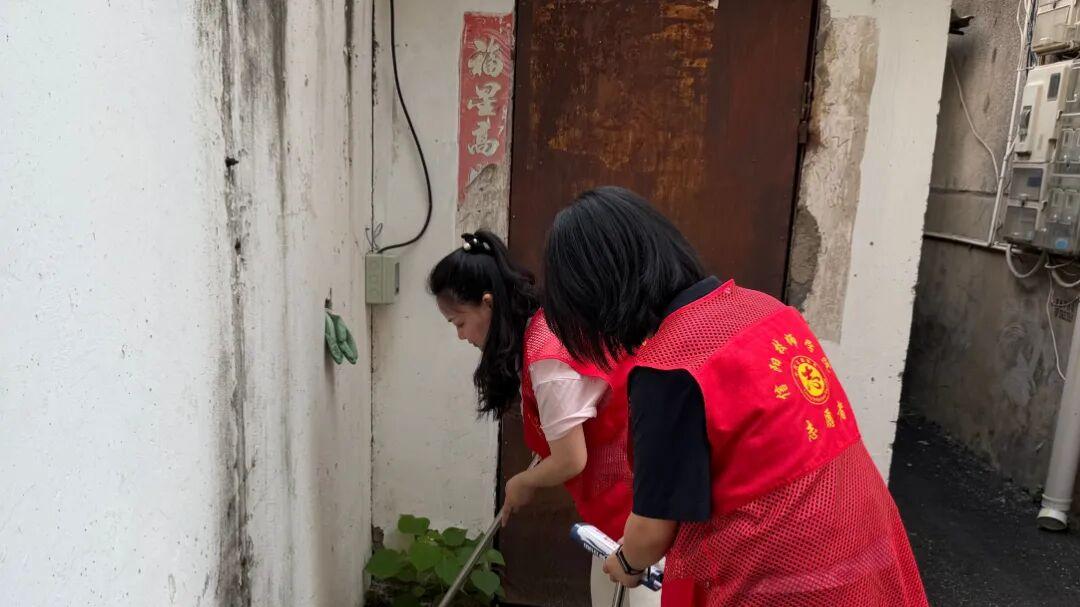 粽叶传温情 党建护平安 信阳技师学院校社共建迎端午