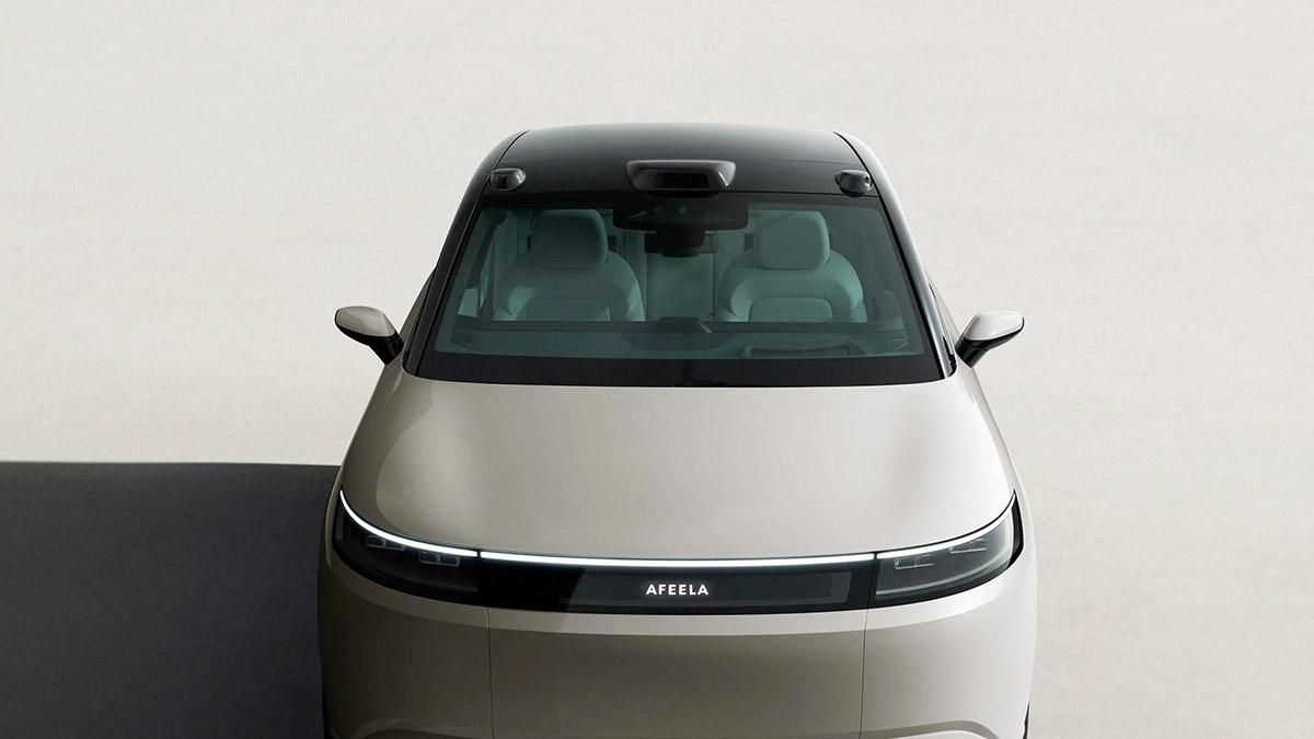 索尼本田打造的全新SUV来了，字母车标，配激光雷达+电子后视镜