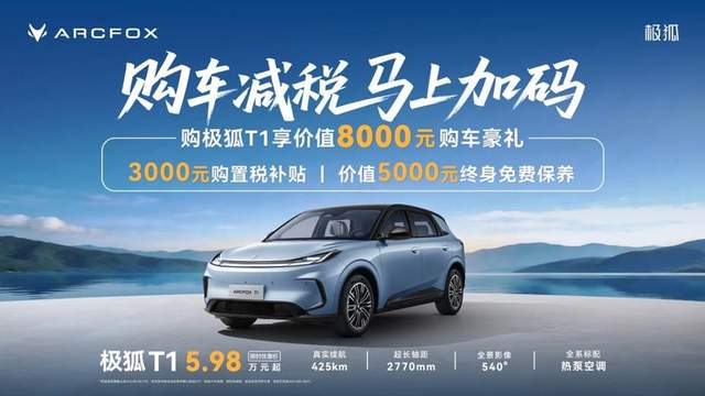 至高补贴25000元！极狐汽车开年宠粉放大招，马年买车就是现在