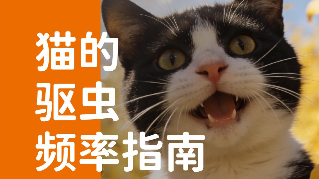 象乡宠物食品 | 猫的驱虫频率指南