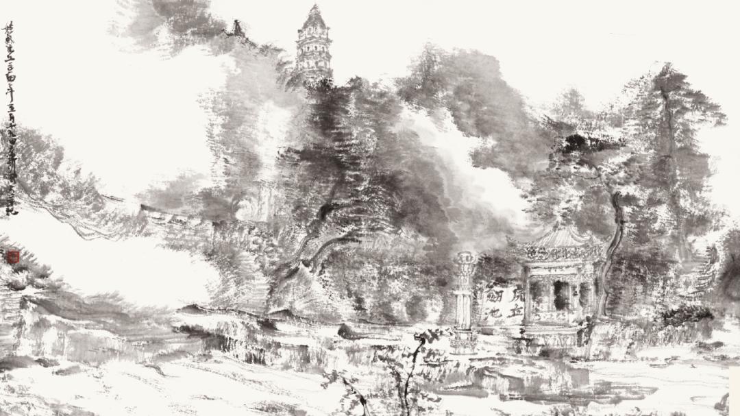 新展预告｜写我意——周京新水墨画作品展即将开展