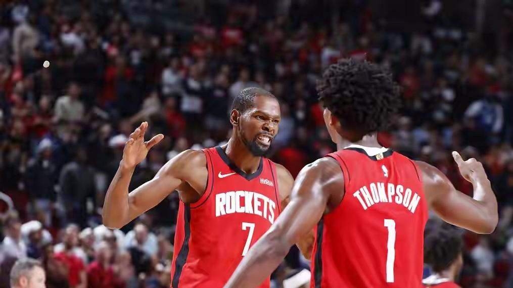 火箭102-105不敌快船，杜兰特砍21+8+6，谢泼德17+2+4