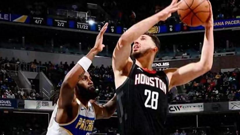 3连胜！火箭险胜步行者逼近前3，4人立大功，申京39+16+5比肩姚明