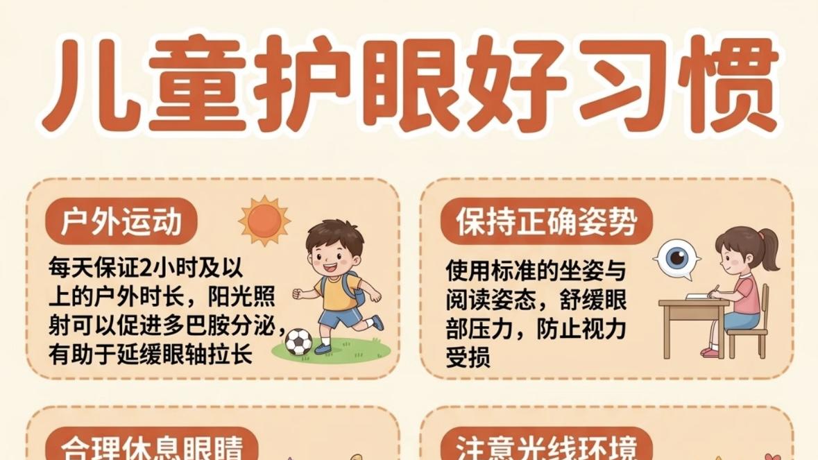 别等娃戴上眼镜才后悔！这8个护眼小习惯，现在养成还来得及