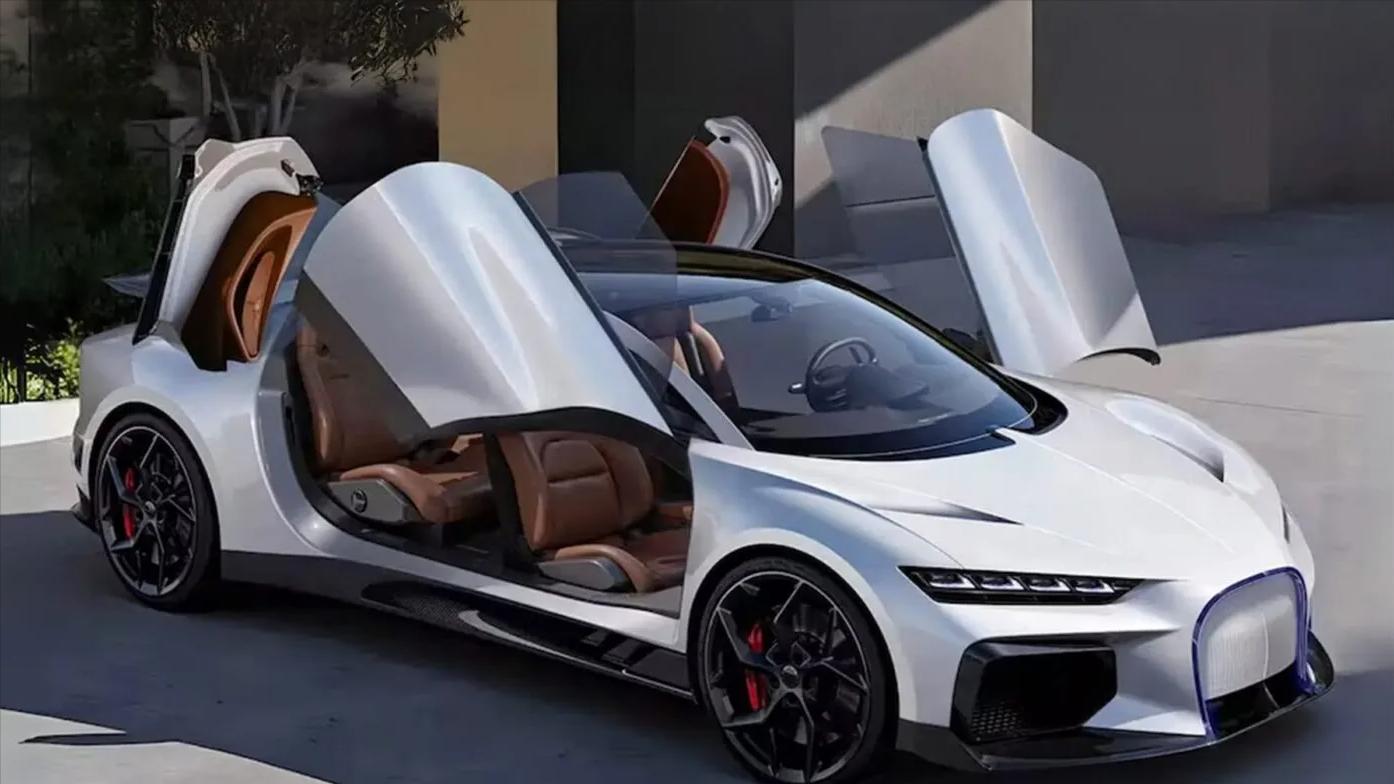 追觅（Dreame）推出的概念超跑，马力或超1000匹！