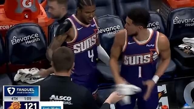 4连胜！杰伦格林36+3，布克43+7，太阳再这么打，火箭要去附加赛