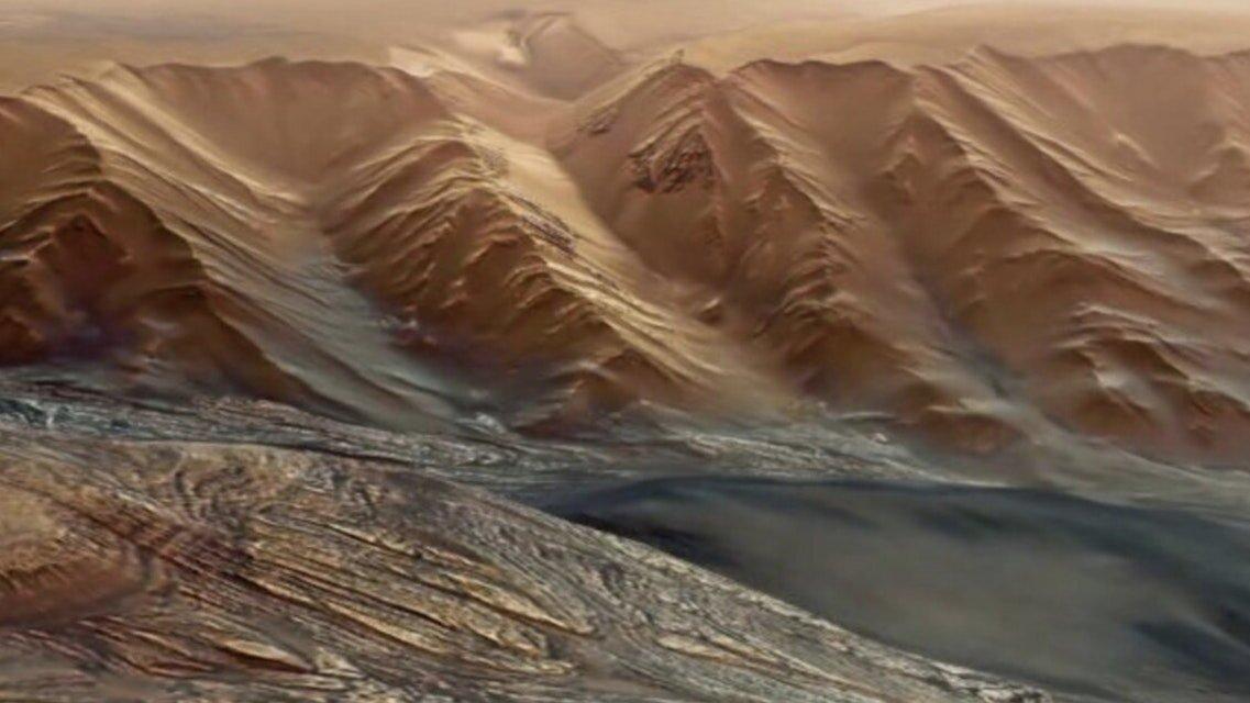 最新研究表明，早期火星是温暖且潮湿的，而非冰冻