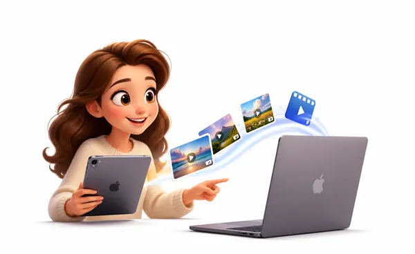 如何将 iPad 上的视频无损传输到 Mac