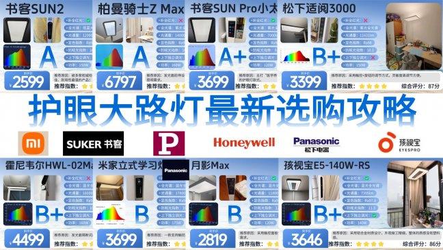 大路灯护眼灯有必要吗？8款护眼落地灯深度测评，高口碑机型推荐
